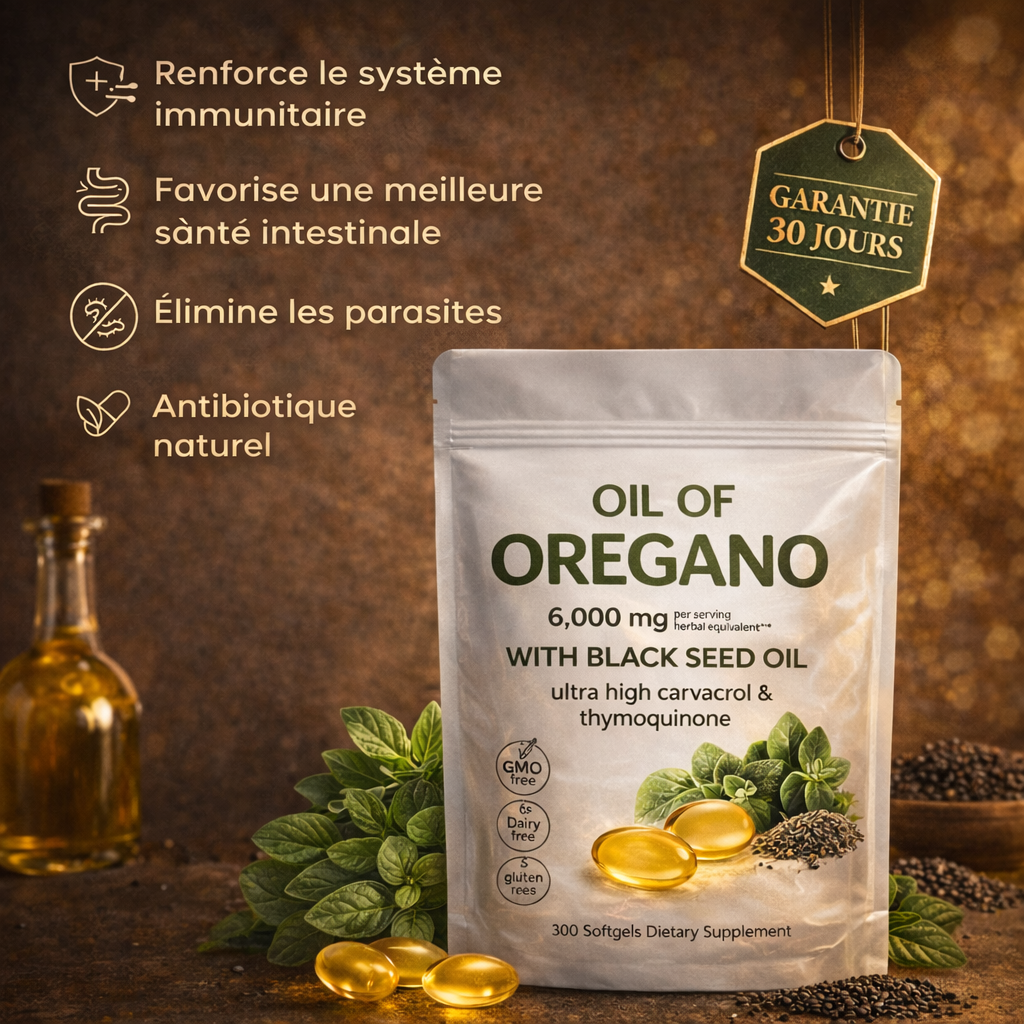 Herbal Naturels™ Origan & Nigelle
