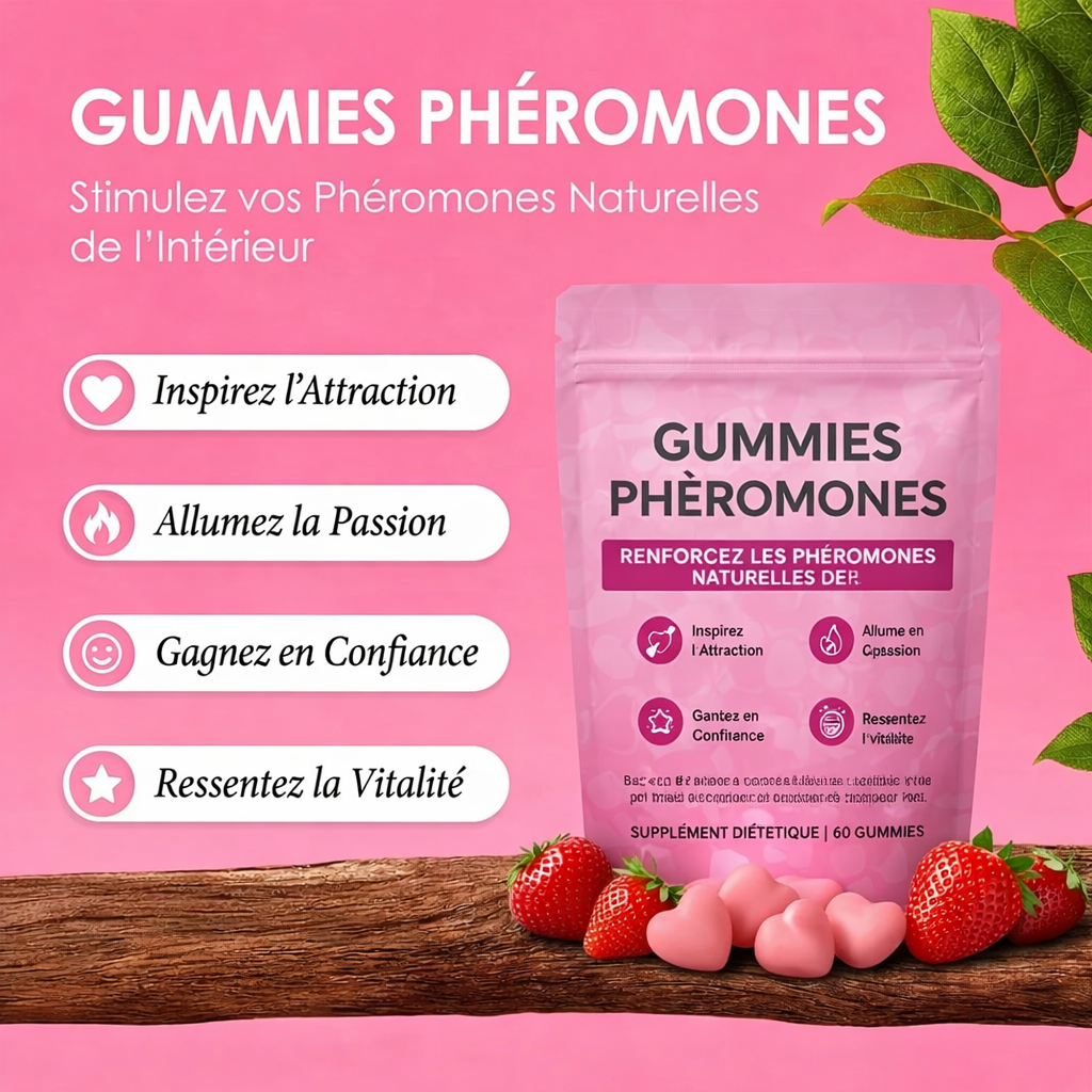 Gummies Phéromones™ - Amplifie l’aura et l’énergie féminine